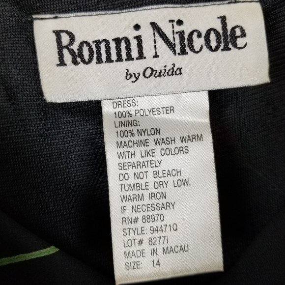 Womens Midi Dress Size 14 Black Red Floral Cowlneck Whimsigoth Fairy Grunge Y2K - Picture 6 of 11